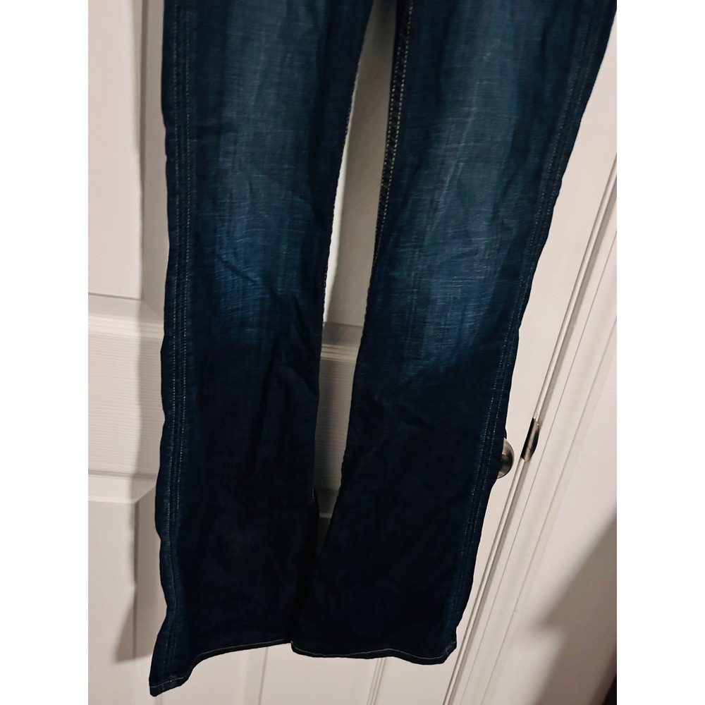 Hudson Bootcut Jeans Womens 28 Dark Wash Excellent Flap Pocket Stretch - Picture 3 of 8